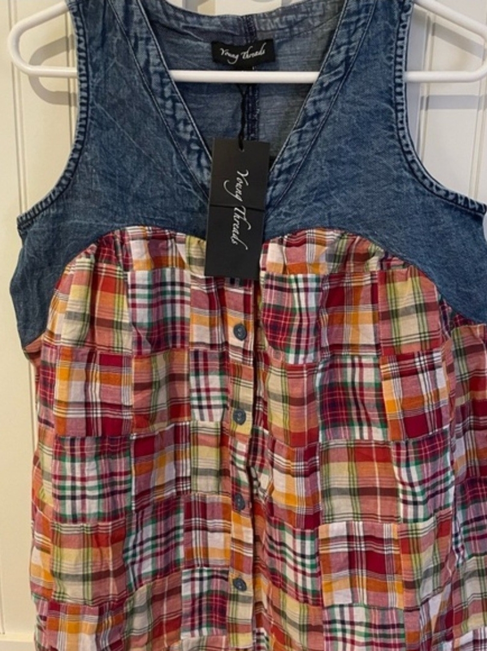 Young Threads Denim Tank - Picture 3 of 6